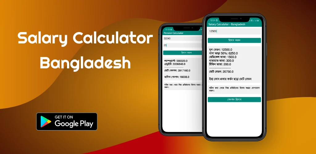 Salary Calculator - Bangladesh screenshot